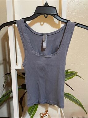 SKIMS Ribbed Scoop Neck Tank